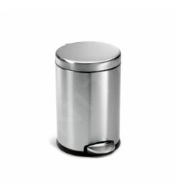 Simplehuman Poubelles - Poubelle 4,5 L, Inox Brossé CW1852CB