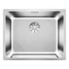 Blanco Solis 500 - Évier, 540x440 Mm, Inox Brossé 526122 -Cuisine Articles Magasin 97b19893cf6ff142b0905f15