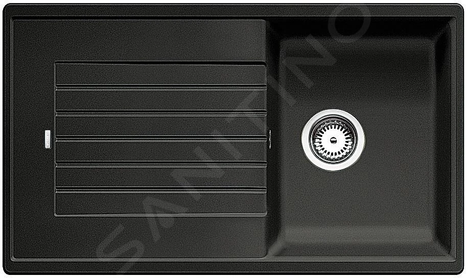 Blanco Zia 45 - Évier En Silgranit, 860x500 Mm, Noir 526011 3 Blanco Zia 45 - Évier En Silgranit, 860x500 Mm, Noir 526011