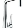 Hansgrohe M71 - Mitigeur D&apos;évier Metris Avec Douchette Extractible, EcoSmart, Chrome 14780000 -Cuisine Articles Magasin 98b31782dd2e911bad0800b6