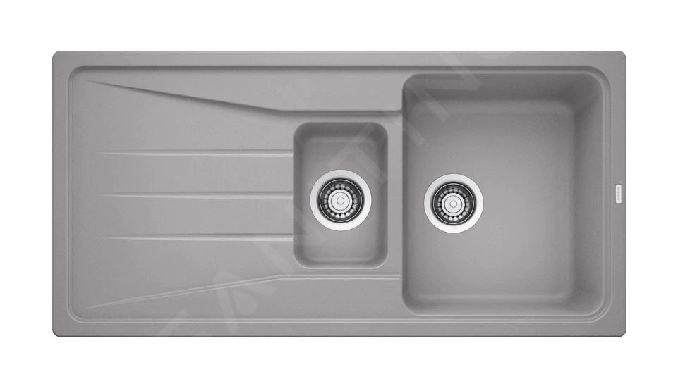 Blanco Sona 6 - Évier En Silgranit, 1000x500 Mm, Aluminium 519854 3 Blanco Sona 6 - Évier En Silgranit, 1000x500 Mm, Aluminium 519854