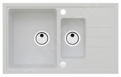 Alveus Intermezzo - Évier En Granit 780x480 Mm, Arctique 1117051