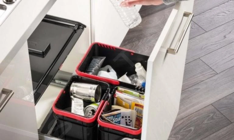 Franke Poubelle Tri Sélectif - Poubelle Encastrable 300-45 Trio 121.0150.145 5 Franke Poubelle Tri Sélectif - Poubelle Encastrable 300-45 Trio 121.0150.145 – Image 3