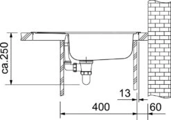 Franke Colonnes - Kit De Cuisine N32, évier En Inox ETN 611-58 + Robinet FB 250, Chrome 101.0283.215 8 Franke Colonnes - Kit De Cuisine N32, évier En Inox ETN 611-58 + Robinet FB 250, Chrome 101.0283.215 -Cuisine Articles Magasin 9abe208ddc996c5c051f66f8
