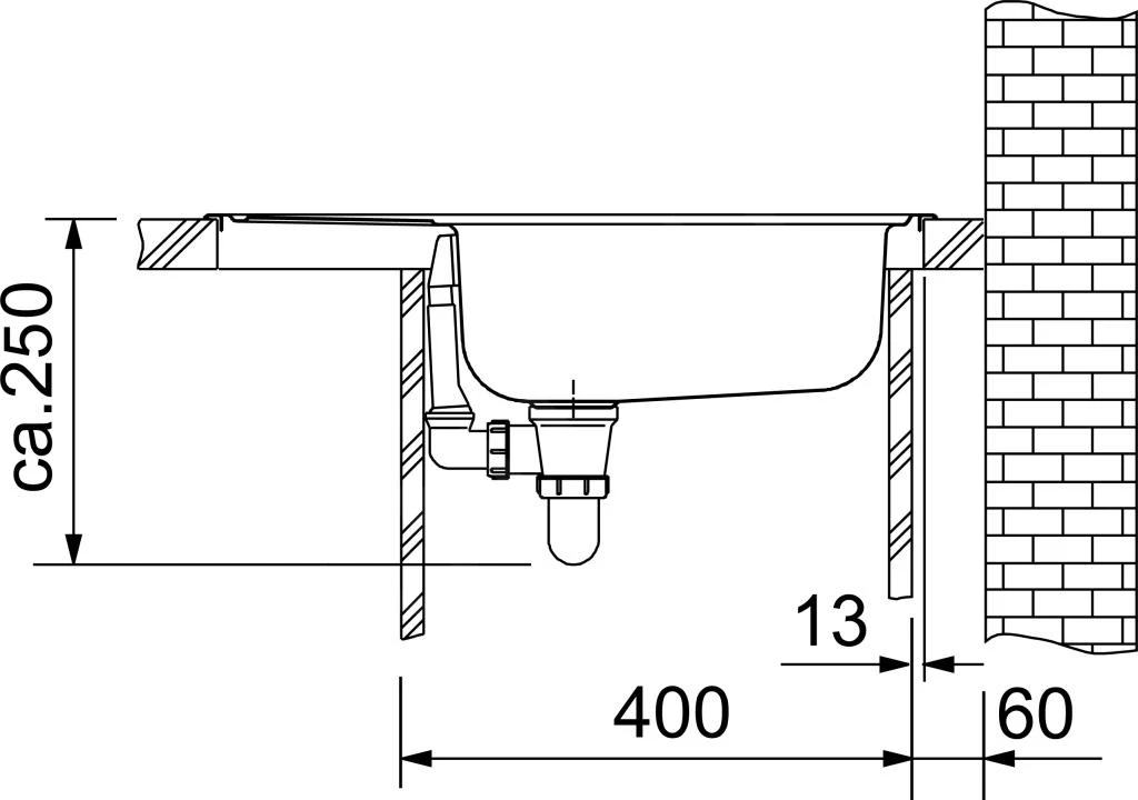 Franke Colonnes - Kit De Cuisine N32, évier En Inox ETN 611-58 + Robinet FB 250, Chrome 101.0283.215 5 Franke Colonnes - Kit De Cuisine N32, évier En Inox ETN 611-58 + Robinet FB 250, Chrome 101.0283.215 – Image 3