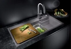 Blanco Zenar XL 6 - Évier En Silgranite, 987,5x497,5 Mm, InFino, Gris Rocher 523903 -Cuisine Articles Magasin 9baa9985e2ac59197a6b67f3