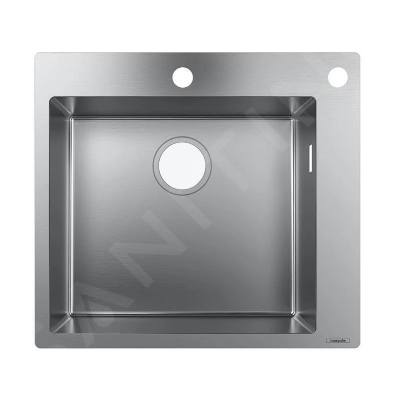 Hansgrohe Éviers - Evier Encastré S712-F450, Inox 43305800 3 Hansgrohe Éviers - Evier Encastré S712-F450, Inox 43305800