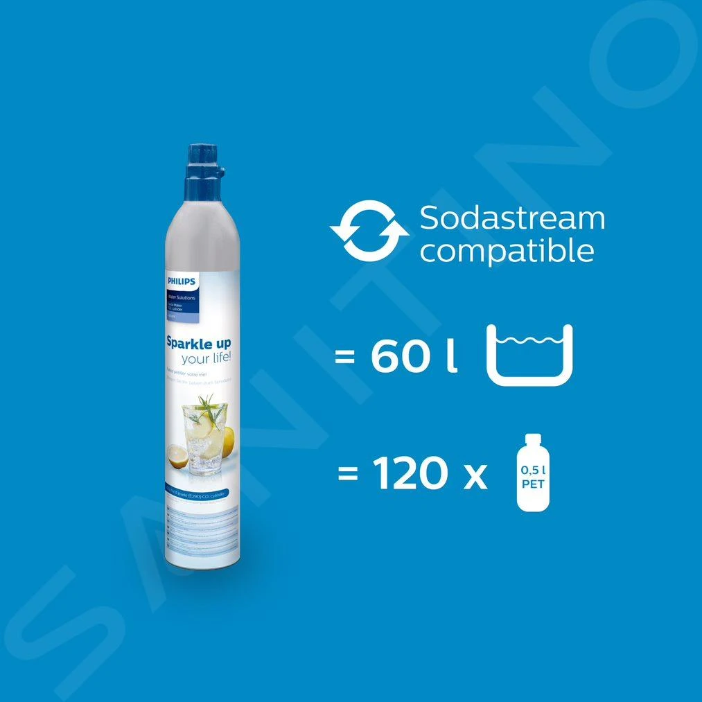 Philips GoZero - Machine à Soda Viva Avec Accessoires, Noir ADD4902BK/10 7 Philips GoZero - Machine à Soda Viva Avec Accessoires, Noir ADD4902BK/10 – Image 5