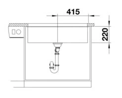 Blanco Subline 800 - Évier En Silgranit, 830x460 Mm, Noir 526005 9 Blanco Subline 800 - Évier En Silgranit, 830x460 Mm, Noir 526005 -Cuisine Articles Magasin 9d7b2e8281cbad8b27e30d2d