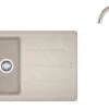Franke Colonnes - Ensemble G173, évier En Fragranit BFG 611-78 Et Robinetterie FP 9000.082, Sahara/sahara 114.0619.588 -Cuisine Articles Magasin 9f2378da1b714dee9bb03d5c