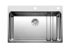 Blanco Etagon 700 - Évier 740x500 Mm Avec Commande Excentrique Et Rails, Inox 524274 -Cuisine Articles Magasin a081d00d67fa19afc8905189