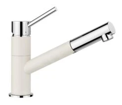 Blanco Kano S - Robinetterie D’évier Avec Bec Extractible, Blanc Doux/chrome 526953