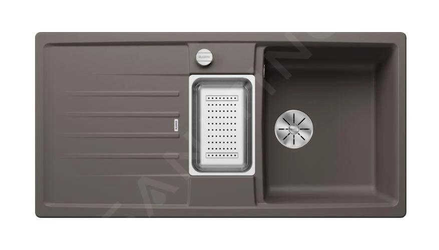 Blanco Lexa 6 - Évier En Silgranit 1000x500 Mm, Avec Commande De Vidage Et Accessoires, InFino, Gris 527278 5 Blanco Lexa 6 - Évier En Silgranit 1000x500 Mm, Avec Commande De Vidage Et Accessoires, InFino, Gris 527278 – Image 3