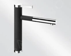Blanco Linee S - Robinetterie D’évier Avec Douchette Extractible, Anthracite/chrome 518438 -Cuisine Articles Magasin a38bfb5c0aadabd3ecd5f115