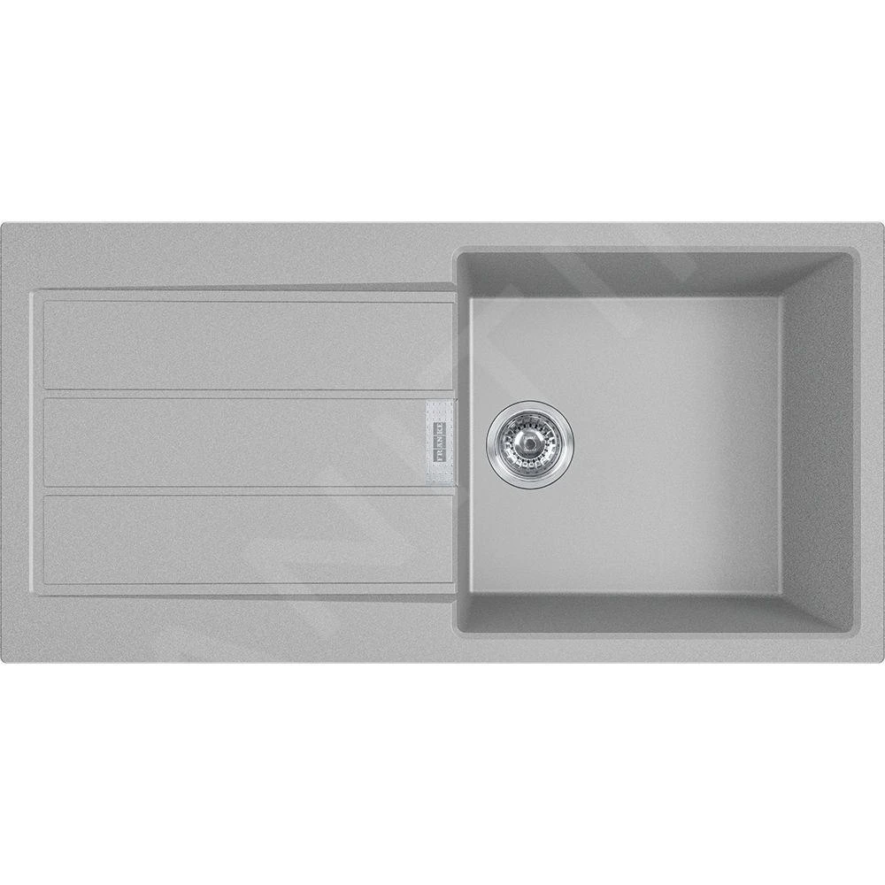 Franke Colonnes - Ensemble De Cuisine T108, évier En Tectonite S2D 611-100 Et Mitigeur FP 9000.31, Gris / Chrome 143.0675.738 6 Franke Colonnes - Ensemble De Cuisine T108, évier En Tectonite S2D 611-100 Et Mitigeur FP 9000.31, Gris / Chrome 143.0675.738 – Image 4