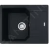 Franke Urban - Évier En Fragranite UBG 611-62, 620x500 Mm, Noir Mat 114.0637.592