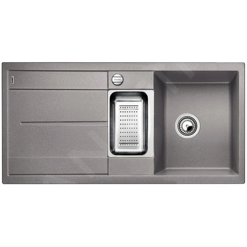 Blanco Metra 6 - Évier En Silgranit, 1000x500 Mm, Aluminium 513045