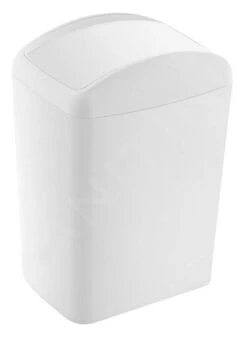 Aqualine Accessoires - Poubelle Soft 5L, Blanc TRN-187-06