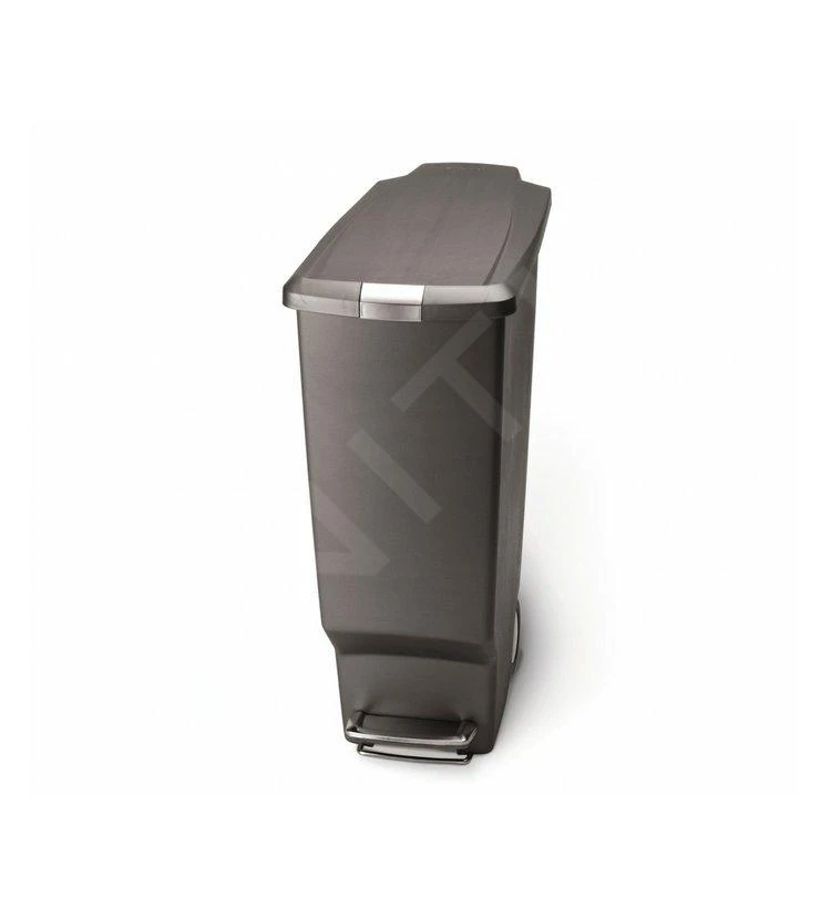 Simplehuman Poubelles - Poubelle Slim 40 L, Gris CW1363 3 Simplehuman Poubelles - Poubelle Slim 40 L, Gris CW1363