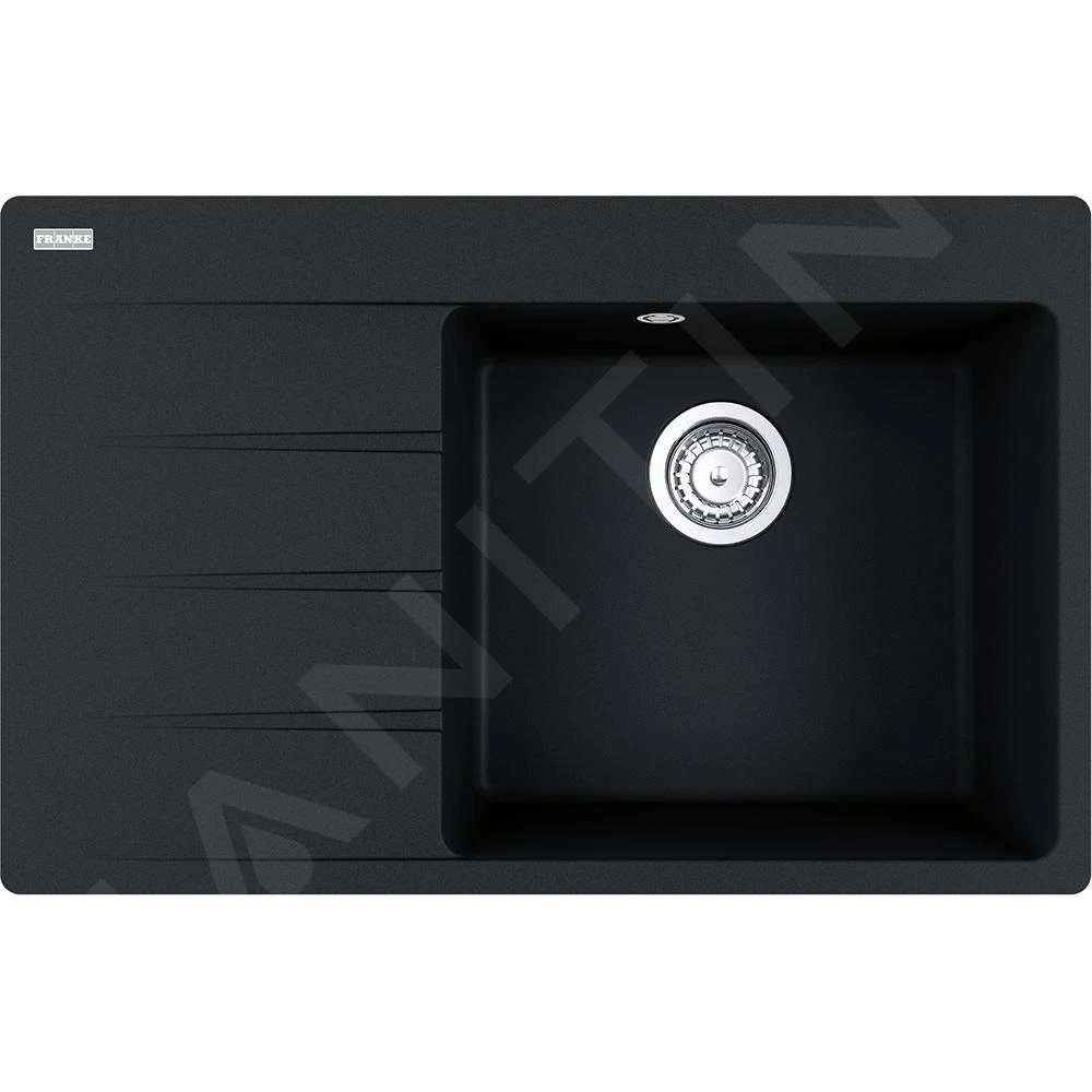 Franke Colonnes - Ensemble G227, évier En Fragranit CNG 611-78 TL / 7 Et Mitigeur FC 3055.071, Noir Mat / Chrome 114.0675.670 6 Franke Colonnes - Ensemble G227, évier En Fragranit CNG 611-78 TL / 7 Et Mitigeur FC 3055.071, Noir Mat / Chrome 114.0675.670 – Image 4