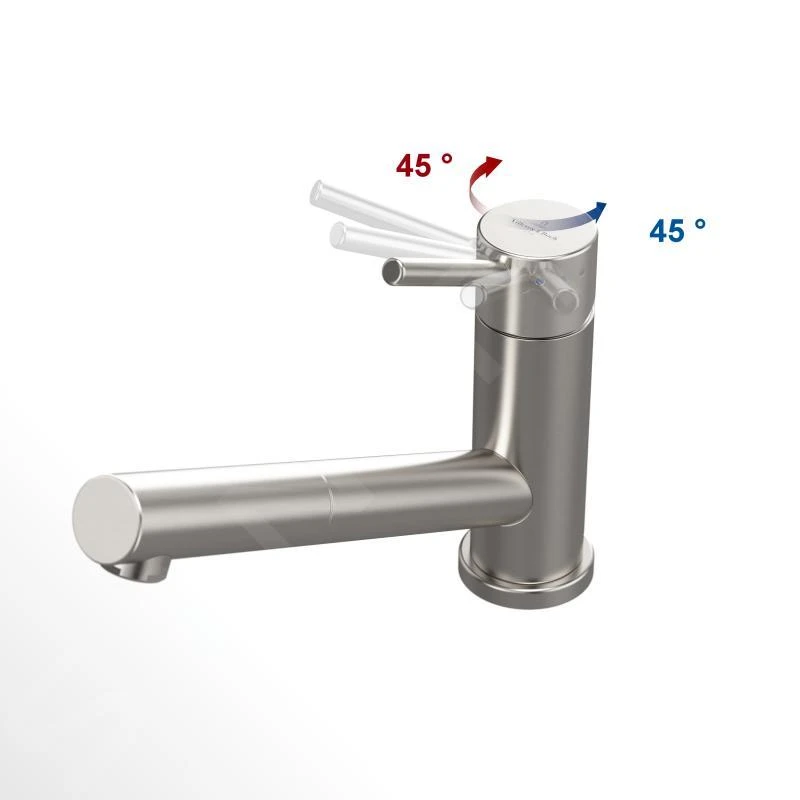 Villeroy & Boch Como - Mitigeur D'évier Avec Bec Extractible, Inox Poli 925200LE 6 Villeroy & Boch Como - Mitigeur D'évier Avec Bec Extractible, Inox Poli 925200LE – Image 4