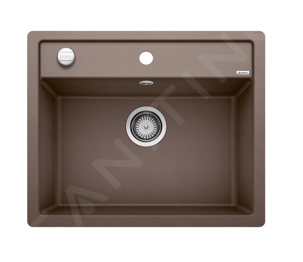 Blanco Dalago 6 - Évier En Silgranite, 605x500 Mm, Avec Commande De Vidage, Café 515095 3 Blanco Dalago 6 - Évier En Silgranite, 605x500 Mm, Avec Commande De Vidage, Café 515095