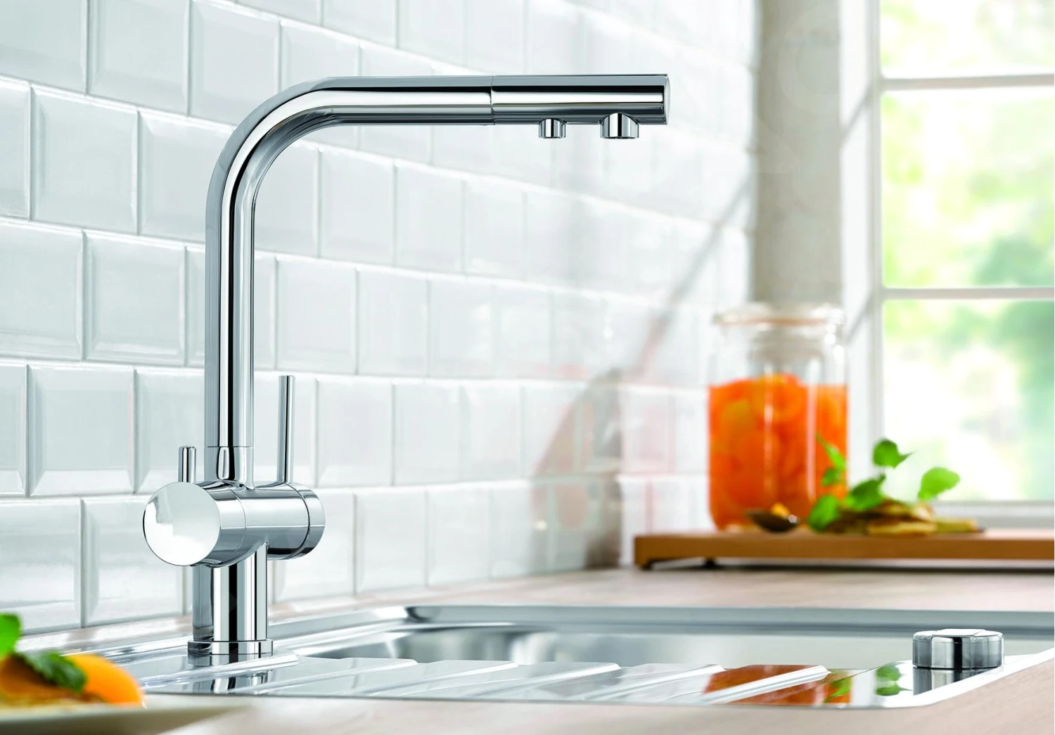 Blanco Fontas II - Robinet D’évier Avec Fonction Filtrante, Chrome 523128 5 Blanco Fontas II - Robinet D’évier Avec Fonction Filtrante, Chrome 523128 – Image 3