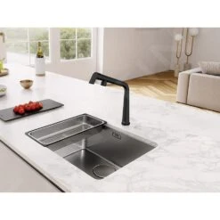 Franke Icon - Mitigeur D&apos;évier FG 5185.901, Noir Mat 115.0625.187 -Cuisine Articles Magasin aceba2eadabf65168ccf1369