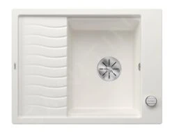 Blanco Elon 45 - Évier En Silgranit, 650x500 Mm, Avec Commande De Vidage Et Accessoires, InFino, Blanc 524818