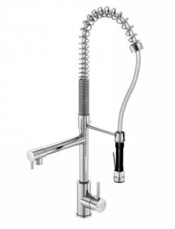 Steinberg 100 - Mitigeur D&apos;évier Avec Bras Et Une Douche Flexibles, Chrome 100 1480