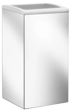 Keuco Collection Moll - Poubelle Ouverte, Murale, Blanc/chrome 12788010000