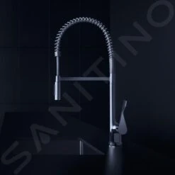 Axor Citterio - Mitigeur D’évier Semi-Pro Avec Douchette Extractible, Chrome 39840000 -Cuisine Articles Magasin b198720b16f535a50432132b