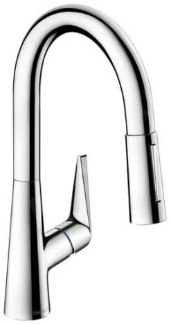 Hansgrohe Talis M51 - Mitigeur D&apos;évier M5116-H160 Avec Douchette Extractible, SBox, Chrome 73850000