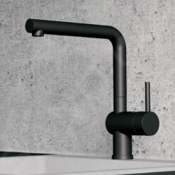 Blanco Linus - Mitigeur D&apos;évier, Noir Mat 525806 -Cuisine Articles Magasin b243fe96f324aae6e460f435