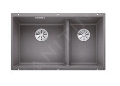 Blanco Subline 430/270 - Évier En Silgranite, 755x460 Mm, Aluminium 523153