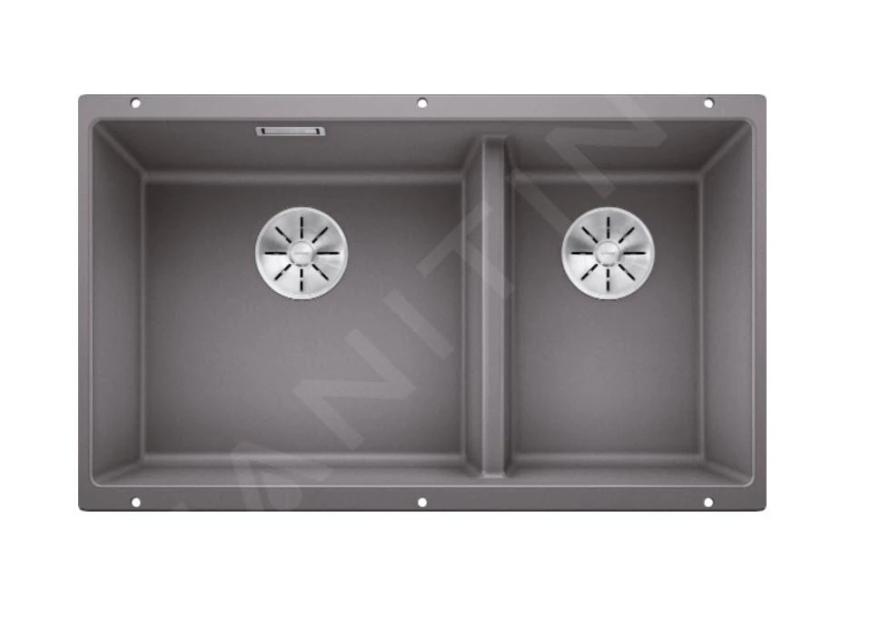 Blanco Subline 430/270 - Évier En Silgranite, 755x460 Mm, Aluminium 523153 3 Blanco Subline 430/270 - Évier En Silgranite, 755x460 Mm, Aluminium 523153