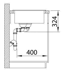 Blanco Legra 8 - Évier En Silgranit, 780x500 Mm, Blanc 526226 -Cuisine Articles Magasin b3776f858fe9266cda08cda9 1