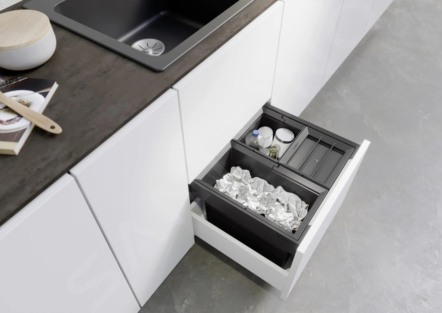 Blanco Flexon II - Poubelle Encastrée, Divisée, Volume 35 L 526640 7 Blanco Flexon II - Poubelle Encastrée, Divisée, Volume 35 L 526640 – Image 5