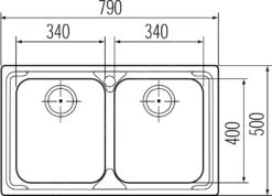 Franke Logica - Évier En Inox LLX 620, 790x500 Mm 101.0199.870 6 Franke Logica - Évier En Inox LLX 620, 790x500 Mm 101.0199.870 -Cuisine Articles Magasin b3e5f2d15bba26e384b3d5a6