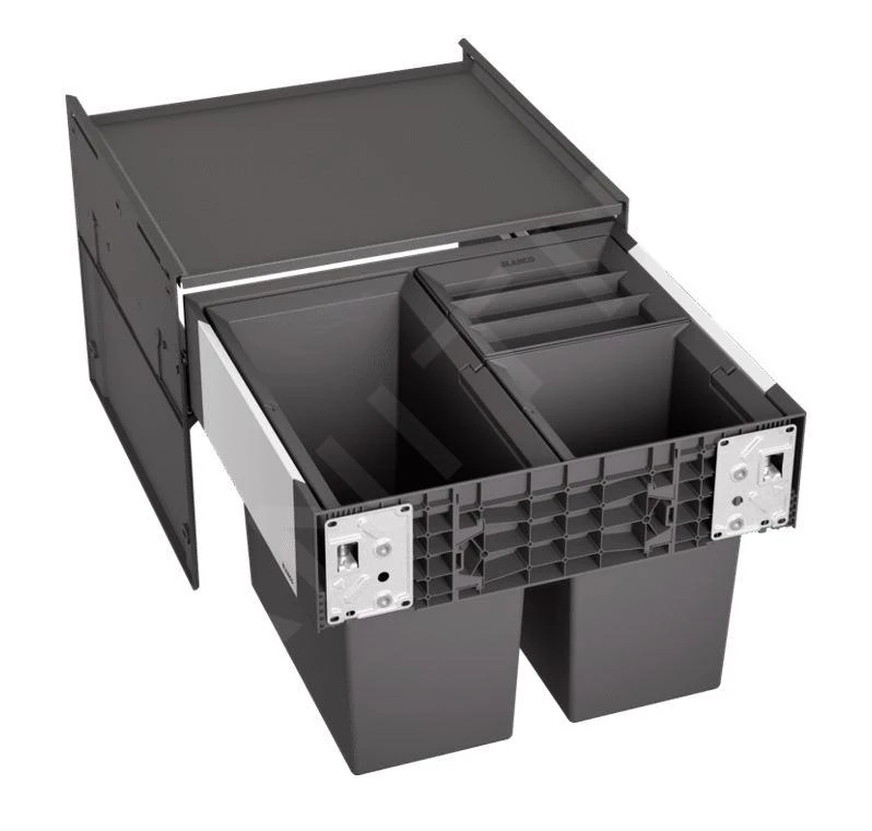 Blanco Select - Poubelle Encastrable, Divisée, Volume 35 L 526202 3 Blanco Select - Poubelle Encastrable, Divisée, Volume 35 L 526202