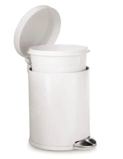 Simplehuman Poubelles - Poubelle 4.5 L, Blanc CW1853CB -Cuisine Articles Magasin b847bac11d3a58a528ab2cc9