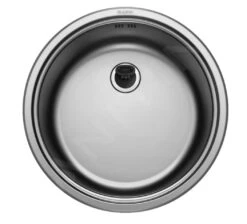 Blanco Rondosol - Évier, Diamètre 460 Mm, Inox Brossé 513307