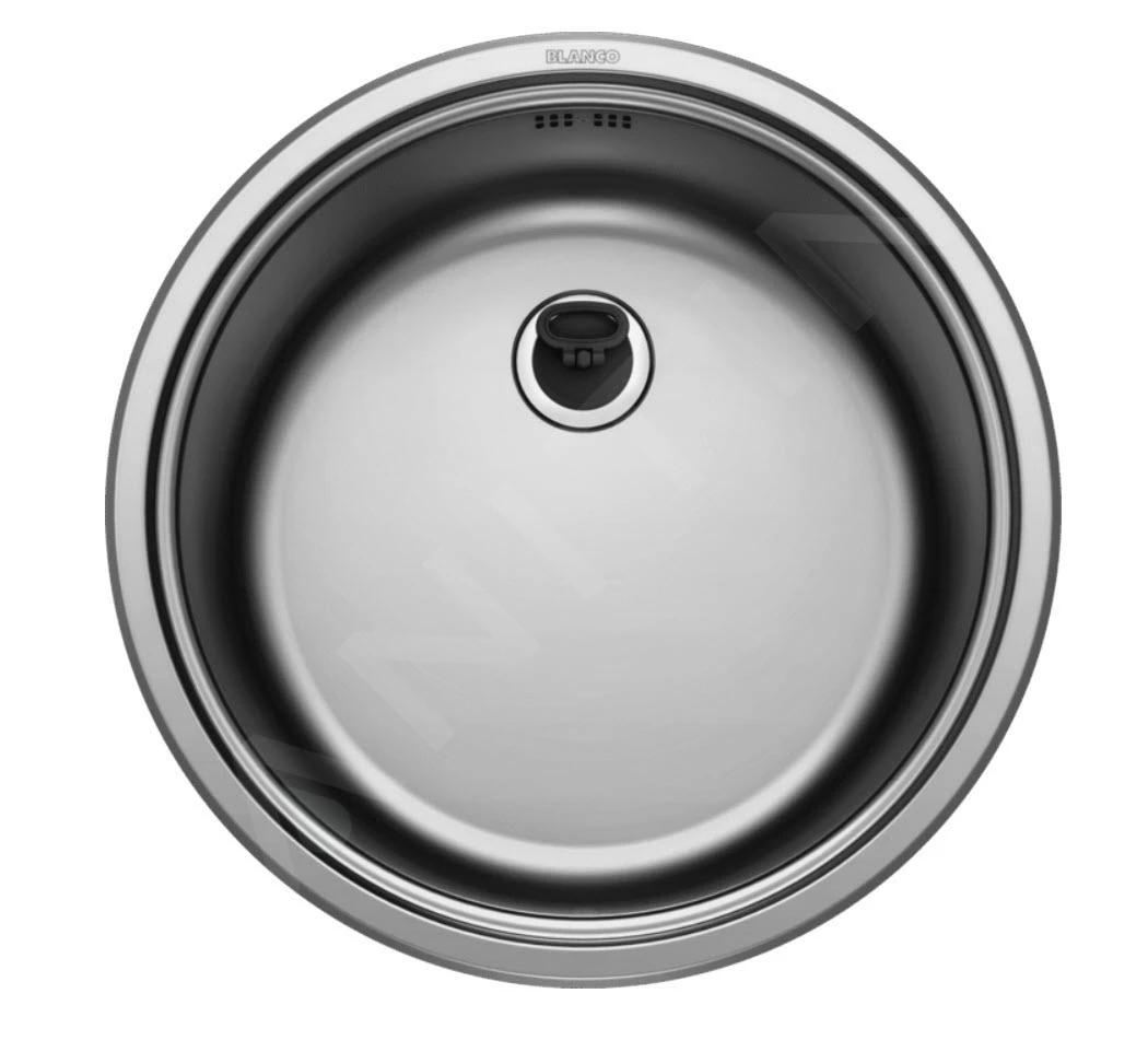 Blanco Rondosol - Évier, Diamètre 460 Mm, Inox Brossé 513307 3 Blanco Rondosol - Évier, Diamètre 460 Mm, Inox Brossé 513307