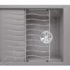 Blanco Elon 45 - Évier En Silgranit 650x500 Mm, Avec Accessoires, InFino, Aluminium 524826 -Cuisine Articles Magasin b862d43096fb779824c37b44