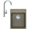 Franke Colonnes - Ensemble G240, évier En Fragranit MRG 610-37 RTL Et Mitigeur FP 0408.031, Cachemire / Chrome 114.0675.650 -Cuisine Articles Magasin b915f153ffd4ae804fc80a80