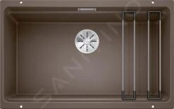 Blanco Etagon 700 - Évier En Silgranite, 730x460 Mm, Avec Rails, Café 525176