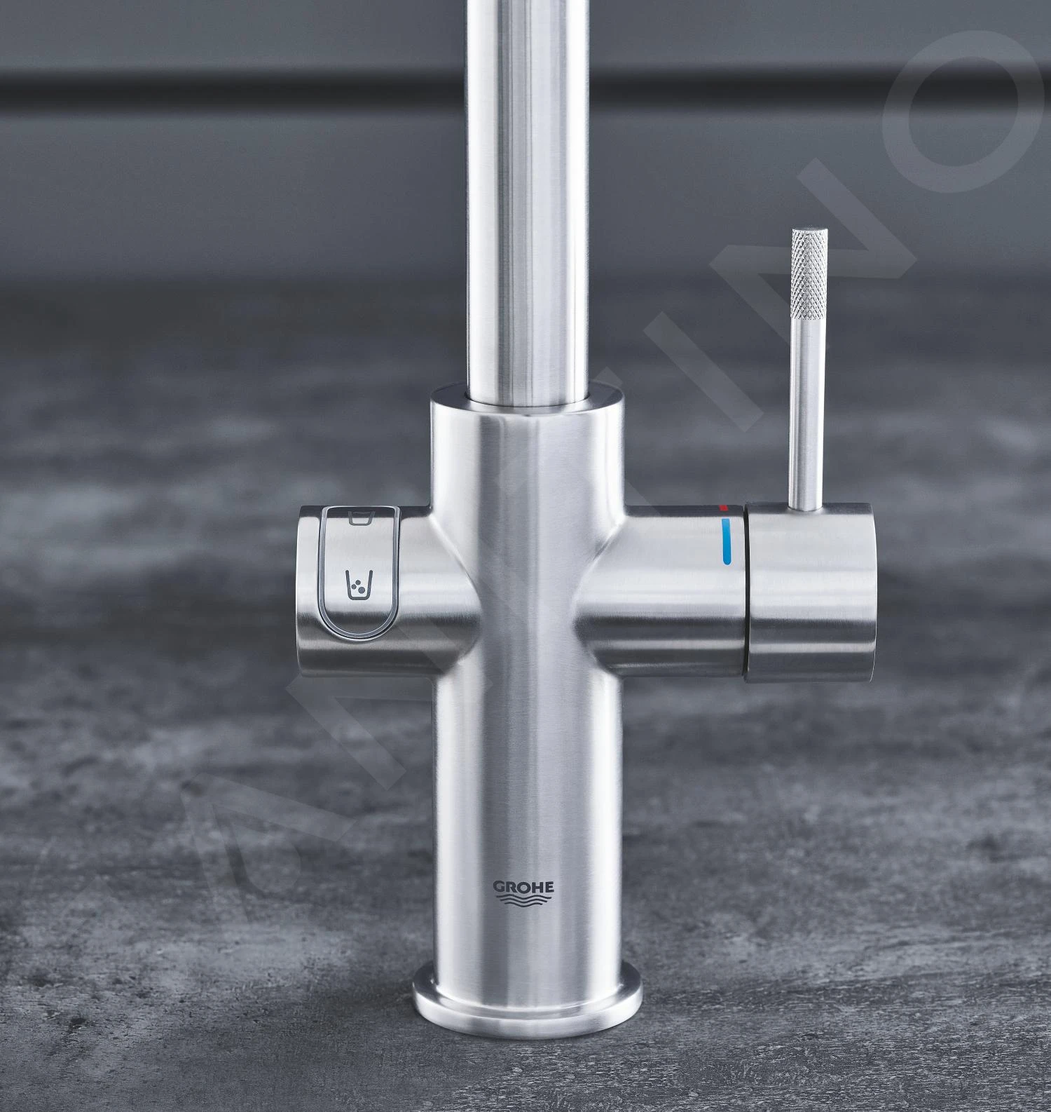 Grohe Blue Home - Mitigeur D’évier, Avec Unité Réfrigérante Et Filtration, Supersteel 31455DC1 11 Grohe Blue Home - Mitigeur D’évier, Avec Unité Réfrigérante Et Filtration, Supersteel 31455DC1 – Image 9