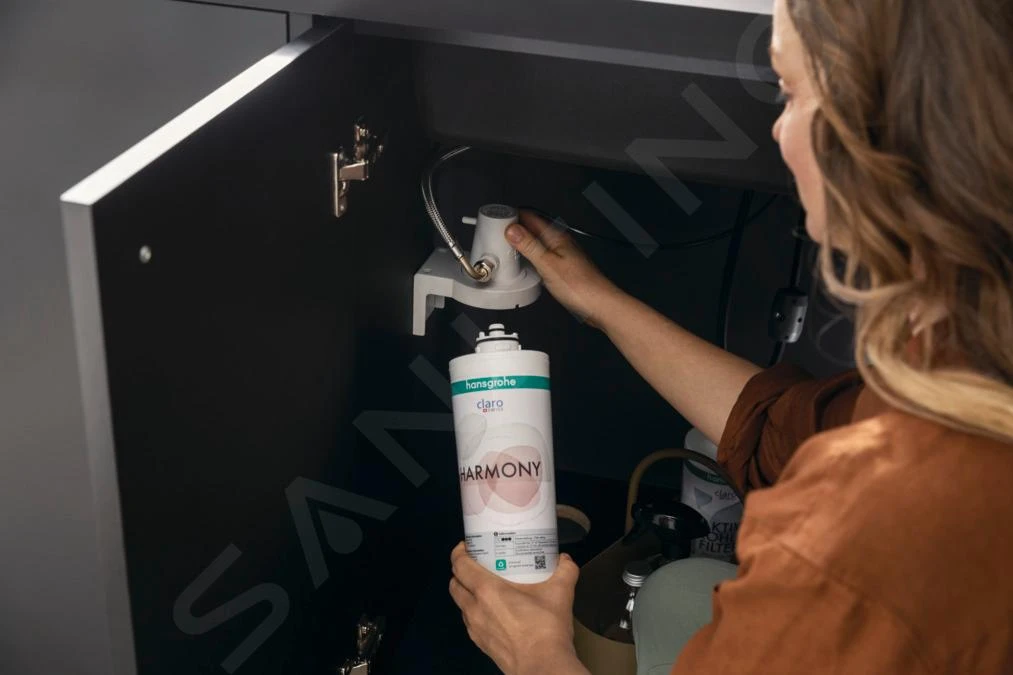 Hansgrohe Aqittura M91 - Mitigeur D'évier Avec Bec Extractible Et Filtration, SBox, Simili Inox 76800800 7 Hansgrohe Aqittura M91 - Mitigeur D'évier Avec Bec Extractible Et Filtration, SBox, Simili Inox 76800800 – Image 5