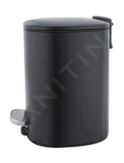 Nimco Poubelles - Poubelle, 5 L, Noir Mat KOS 9005-90 -Cuisine Articles Magasin ba79bbeaab9122d5b948e3de