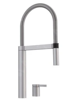 Blanco Culina S - Robinet D&apos;évier Avec Bras Flexible, Installation 2 Trous, Inox 519784